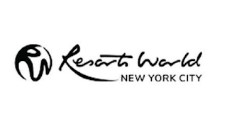 RW RESORTS WORLD NEW YORK CITY logo