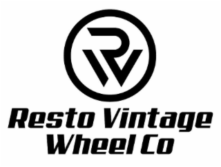 RW RESTO VINTAGE WHEEL CO logo