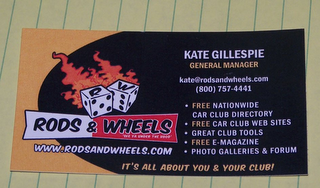 RW RODS & WHEELS logo