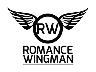 RW ROMANCE WINGMAN logo