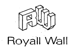 RW ROYALL WALL logo
