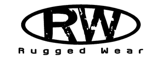 RW RUGGED WEAR logo