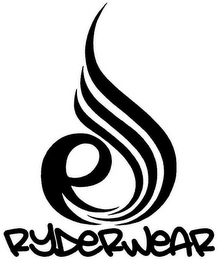 RW RYDERWEAR logo