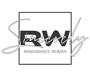 RW SINCERELY RENAISSANCE WOMAN logo