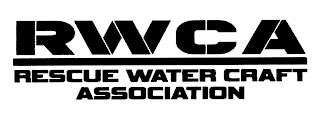 RWCA RESCUE WATER CRAFT ASSOCIATION logo