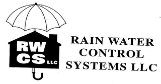 RWCS LLC RAIN WATER CONTROL SYSTEMS LLC logo