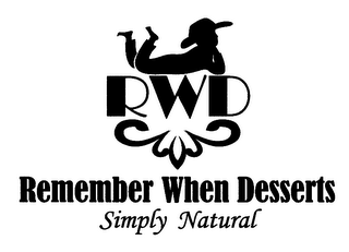 RWD REMEMBER WHEN DESSERTS SIMPLY NATURAL logo