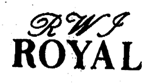RWI ROYAL logo