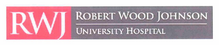 RWJ ROBERT WOOD JOHNSON UNIVERSITY HOSPITAL logo