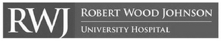 RWJ ROBERT WOOD JOHNSON UNIVERSITY HOSPITAL logo