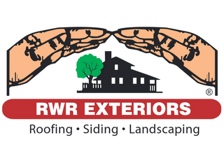 RWR EXTERIORS ROOFING · SIDING · LANDSCAPING logo