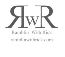 RWR RAMBLIN' WITH RICK RAMBLINWITHRICK.COM logo