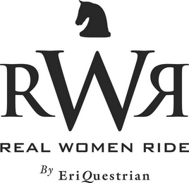 RWR REAL WOMEN RIDE BY ERI QUESTRIAN logo