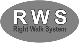 RWS RIGHT WALK SYSTEM logo