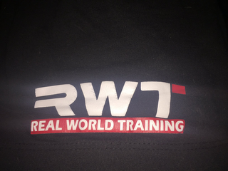 RWT REAL WORLD TRAINING logo
