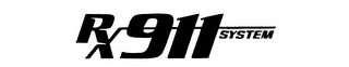 RX 911 SYSTEM logo
