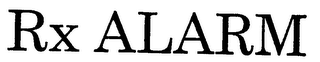 RX ALARM logo