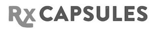 RX CAPSULES logo