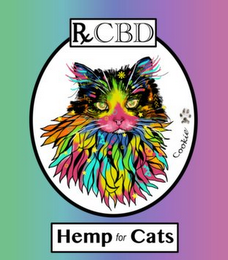 RX CBD HEMP FOR CATS logo
