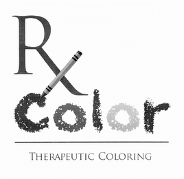 RX COLOR THERAPEUTIC COLORING logo
