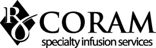 RX CORAM SPECIALTY INFUSION SERVICES logo