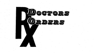 RX DOCTORS ORDERS logo