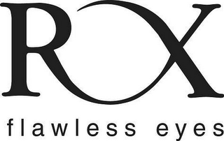 RX FLAWLESS EYES logo