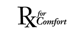 RX FOR COMFORT logo