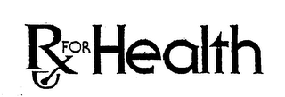 RX FOR HEALTH logo