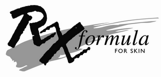 RX FORMULA FOR SKIN logo