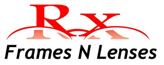RX FRAMES N LENSES logo