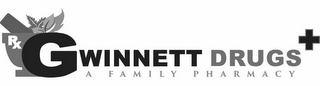 RX GWINNETT DRUGS A FAMILY PHARMACY logo