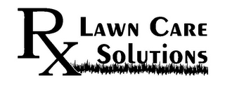 RX LAWN CARE SOLUTIONS logo