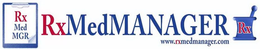 RX MED MGR RXMEDMANAGER RX WWW.RXMEDMANAGER.COM logo