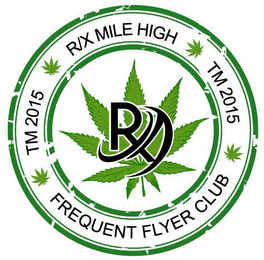R/X MILE HIGH FREQUENT FLYER CLUB logo
