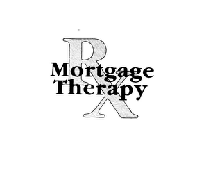 RX MORTGAGE THERAPY logo