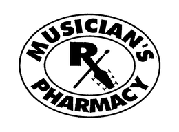 RX MUSICIAN'S PHARMACY logo