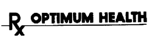 RX OPTIMUM HEALTH logo