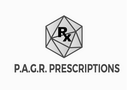 RX; P.A.G.R PRESCRIPTIONS logo