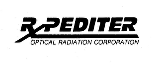 RX PEDITER OPTICAL RADIATION CORPORATION logo