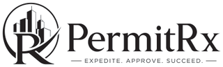 RX PERMITRX EXPEDITE. APPROVE. SUCCEED. logo