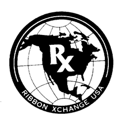 RX RIBBON XCHANGE USA logo