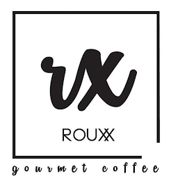 RX ROUXX GOURMET COFFEE logo