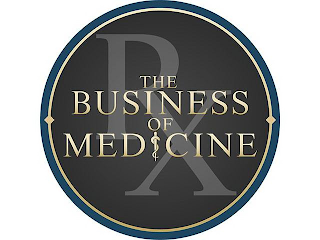 RX THE BUSINESS OF MEDICINE logo