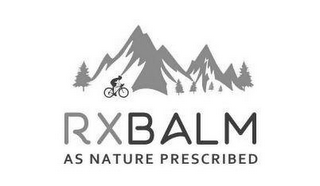 RXBALM AS NATURE PRESCRIBED logo