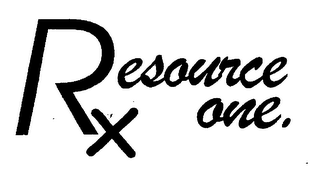 RXESOURCE ONE. logo