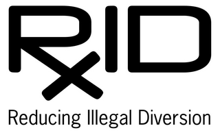 RXID REDUCING ILLEGAL DIVERSION logo