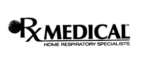 RXMEDICAL HOME RESPIRATORY SPECIALISTS logo