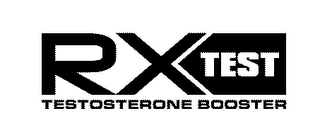 RXTEST TESTOSTERONE BOOSTER logo