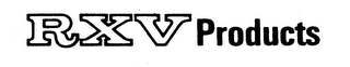 RXV PRODUCTS logo